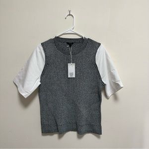 COS knitted short sleeve